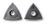 FEIN Schleifplatten Set (Aufnahme Starlock, ungelocht, Kunststoff-Trägerplatte,...