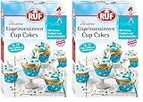 RUF Cupcakes für Eis-Prinzessinen und Prinzen, mit Torten-Creme in eisblau,...