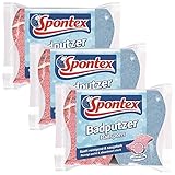Spontex Badputzer - Badschwämme - reinigt alle Oberflächen im Bad - zur sanften...