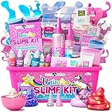 Original Stationery Unicorn Slime Kit, Alles-In-Einem Einhorn-Schleimset zum Selbermachen...