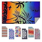 Lonimia Strandtuch Microfibre Towels Sand-Free Quick-Drying and Lightweight...