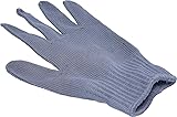 Schützende Schneidhandschuhe für Fische, Austern und Angeln, schnittfest – Grau (Grau)