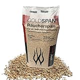15kg GOLDSPAN Smoke Räucherspäne (Körnung 20/160 3,0 - 10,0mm) Räuchern Buche Smoking...