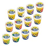 Feuchtmann 628.1501 - Kinder Soft Knete Basic, Set mit 10 Farben in 12 Dosen à...