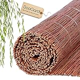BooGardi Weidenmatte in 18 Größen · 160 x 500 cm · Sichtschutzmatte aus Weide · für...