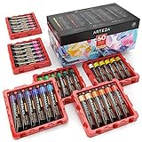 Arteza Acrylfarben, Set mit 60 Tuben, 22 ml Malfarbe pro Tube, hochwertige...