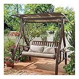 Terrassenschaukel, Veranda, Segelflugzeug, Hängematte, Hängebank, Verandaschaukel mit...