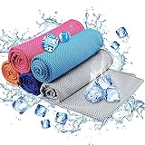 TEHEO erfrischendes weiches Sporthandtuch Set für Sport & Fitness...