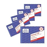 AVERY Zweckform 1736-5 Quittungsblock (A6 quer, 2x40 Blatt,...