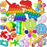 Chennyfun Stressabbau Spielzeug Set, 40Pcs Sensory Zappeln Anti Stress Toys Kit, mit...