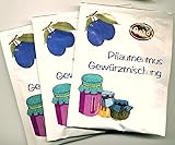 Pflaumenmus Gewürzmischung im Pack mit 3 Beuteln a´10g = 30g