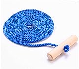 Sportyfits® Schlittenseil blau Seil Zugseil 1,50 mtr - 150 cm Schlaufe Griff Kordel Leine...