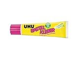 UHU Bastelkleber Standtube, Lösungsmittelfreier Weißleim zum Basteln und kreativen...