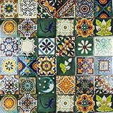 Cerames Mexikanische Keramische Fliesen Verde - 30 dekorative mexikanische mosaik fliesen...