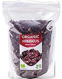 Bio Hibiskusblüten getrocknet | Organic Hibiskustee | Große Blätter für...
