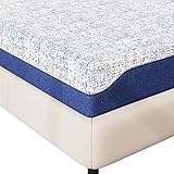 BedStory Matratze 90x200 cm, 2 Härtegrade H3-H4 & H5, 20cm hoch, Gel Memoryfoam...