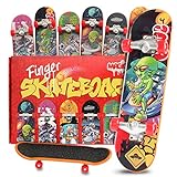 Magicat Finger Skateboard Space Edition, 6 stylische Fingerskateboards, Spielzeug Finger...
