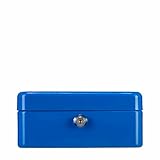 BURG-WÄCHTER Geldkassette abschließbar mit Schlüssel und Hartgeldeinsatz, Stahlblech,...