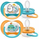 Philips Avent Schnuller Ultra Air Boy Pinguin 6-18m