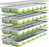 Oliver's Kitchen ® Eiswürfelformen – 4er Packung Eiswürfelschalen–...