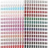 672 Stück 28 Sets Ballerina Sarg Falsche Nägel Quadratisch Mittel Aufdrücken...