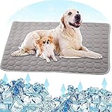 Fueegue Kühlmatte für Hunde Hundematte Bett Kühldecke Kühlkissen für Katzen Waschbar...