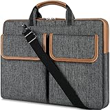 DOMISO 17 Zoll Laptop Tasche Multifunktionale Aktentasche Schultertasche für...