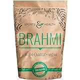 Brahmi Kapseln Bio - 200 Brahmi Kapseln - 1000 mg pro Tagesdosierung - Vegan - Ohne...