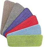 Vicloon Mop Pads, 6 Stück Mop Microfaser Reinigung Pads, Wischmopp-Reinigungskissen für...