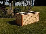 Gartenwelt Riegelsberger Hochbeet 150x60x72 cm aus modernen Rhombusleisten...