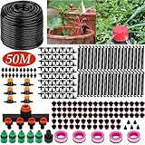 50m Garten BewässerungsSystem, 285 Pcs Garten Bewässerung Kit, Automatik...
