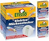 Delicia® 0726-770-1 Elektro-Mückenstecker (inkl. 20 Plättchen) + 40...