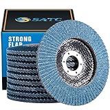 S SATC Fächerscheibe 125 Korn 40 für Metall Holz Stahl Schnelles und Präzises T29...