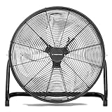 TROTEC Bodenventilator TVM 20 D, geräuscharmer Ventilator, 120 Watt, 3...