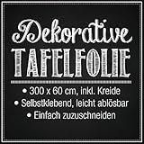 Tafelfolien-Set 300 x 60 cm, inklusive Kreide