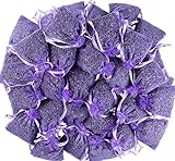 LEIKAIHUA 25 sachets/Säcke Lavendel Duftsäckchen- Mottenschutz für...