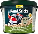 Tetra Pond Sticks - Fischfutter für alle Teichfische, unterstützt gesunde...