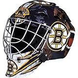 Franklin Sports Boston Bruins NHL Hockeytorwart-Gesichtsmaske – Torwartmaske für Kinder...
