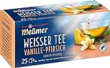 Meßmer Weißer Tee Vanille-Pfirsich | 4 x 25 Teebeutel | Vegan | Glutenfrei |...