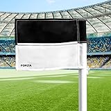 FORZA Ersatz-Eckfahnen für Fußball [4er-Pack] | Robuste Polyesterfahnen für Standard-...