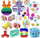 Yetech 26-teiliges Zappelspielzeug-Set, sensorisches Zappelpaket für Autismus ADHS,...