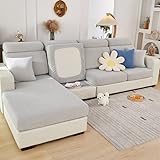 TOPCHANCES Sofa Sitzkissenbezüge - Soft Stretch Sofa Cover Sofa Kissenbezüge, Sofa...