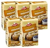 BIELMEIER KÜCHENMEISTER Mehl Maismehl 5 Stück á 1000 g made in Germany