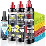 Menzerna Auto Polituren Set: Menzerna Heavy Cut Compound 1000 + Medium Cut Compound 2200 +...