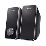 Trust Arys 2.0 PC Lautsprecher Set, 28 Watt, 3,5 mm AUX Klinke, Boxen mit...