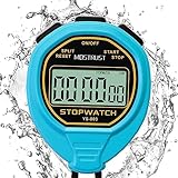 MOSTRUST Digitale wasserdichte Stoppuhr, Keine Glocken, Keine Uhr, einfache...
