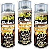 Klarlack glänzend Spraydose 3 x 400ml