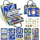 URMYWO Busy Board Montessori Spielzeug ab 1 2 3 4 Jahre Kleinkinder, Activity Board...