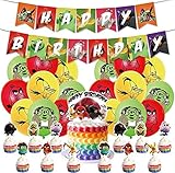 IFHDO Angry Birds Geburtstagsfeier Party Dekoration Set 32 Stücke Angry Birds...