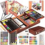 Malkoffer Kinder, KINSPORY 168 PCS Malset Kinder, Malkasten für Kinder, Deluxe...